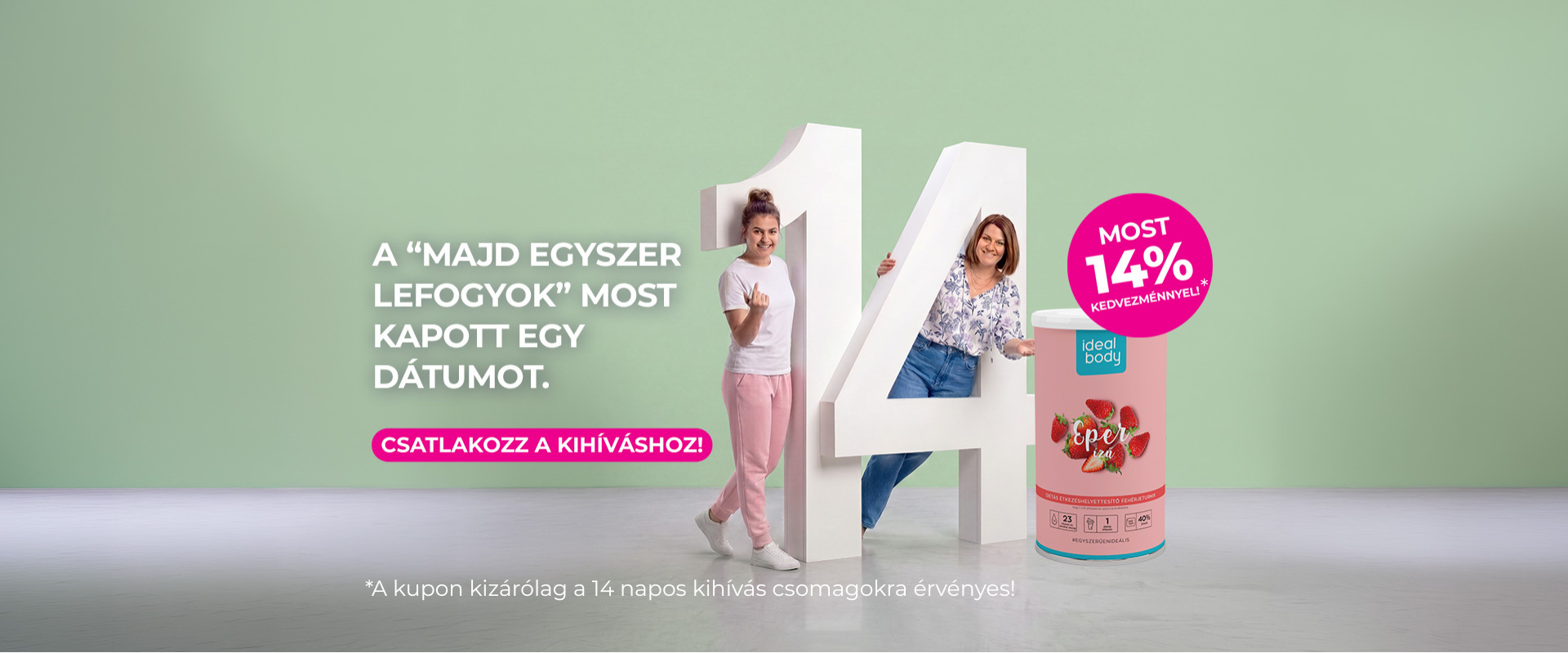 Csatlakozz a 14 napos kihíváshoz!