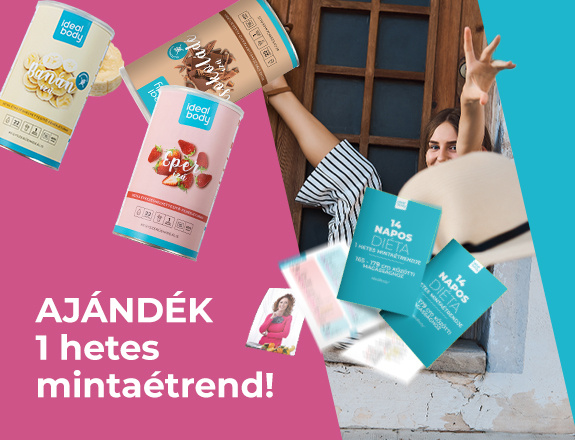 AJÁNDÉK egy hetes mintaétrend