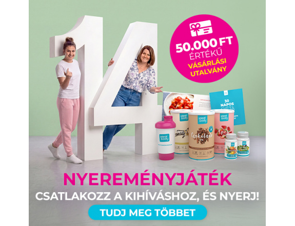 IdealBody Zárt csoport 14 napos kihívás nyereményjáték Hivatalos Játékszabályzat és Adatvédelmi szabályzat