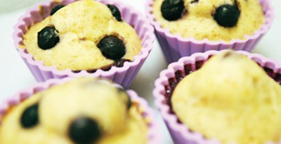 Áfonyás muffin diétásan