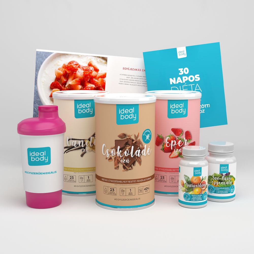 14 napos kihívás diéta csomag - 165-180 cm közötti magassághoz