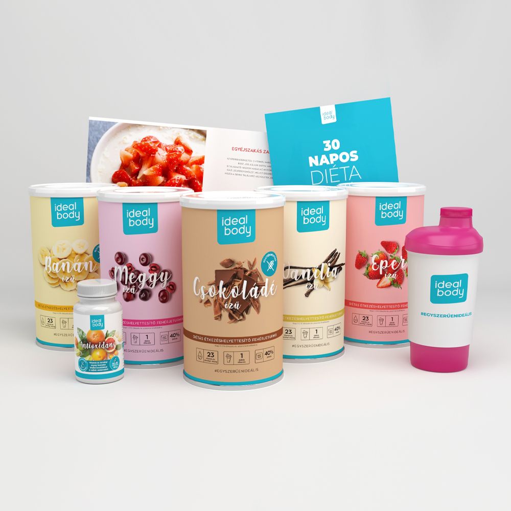 30 napos alakformáló diéta csomag - 165-180 cm közötti magassághoz