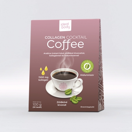 Collagen Cocktail Coffee arabica instant kávé kollagénnel