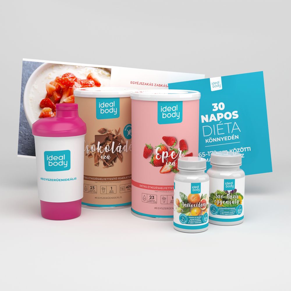 14 napos kihívás diéta csomag - 165 cm alatti magassághoz