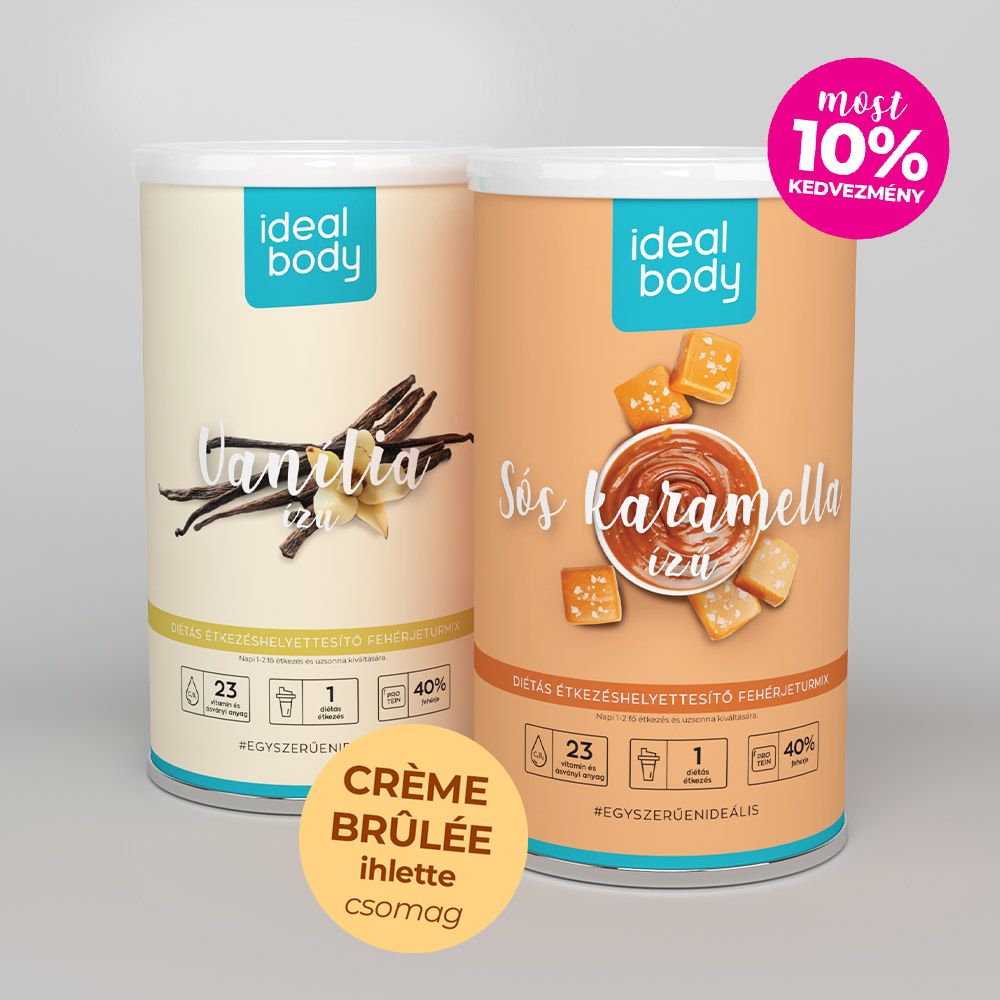 Creme Brulée ihlette csomag