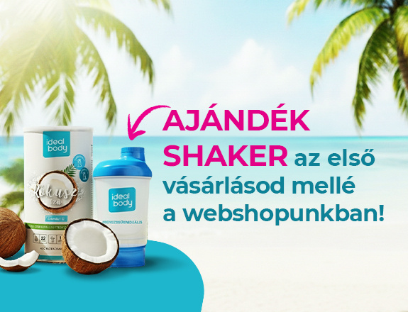 Köszönjük, hogy beolvastad a QR-kódot! Érdeklődésed most megjutalmazzuk: ajándék shaker az első rendelésed mellé! 