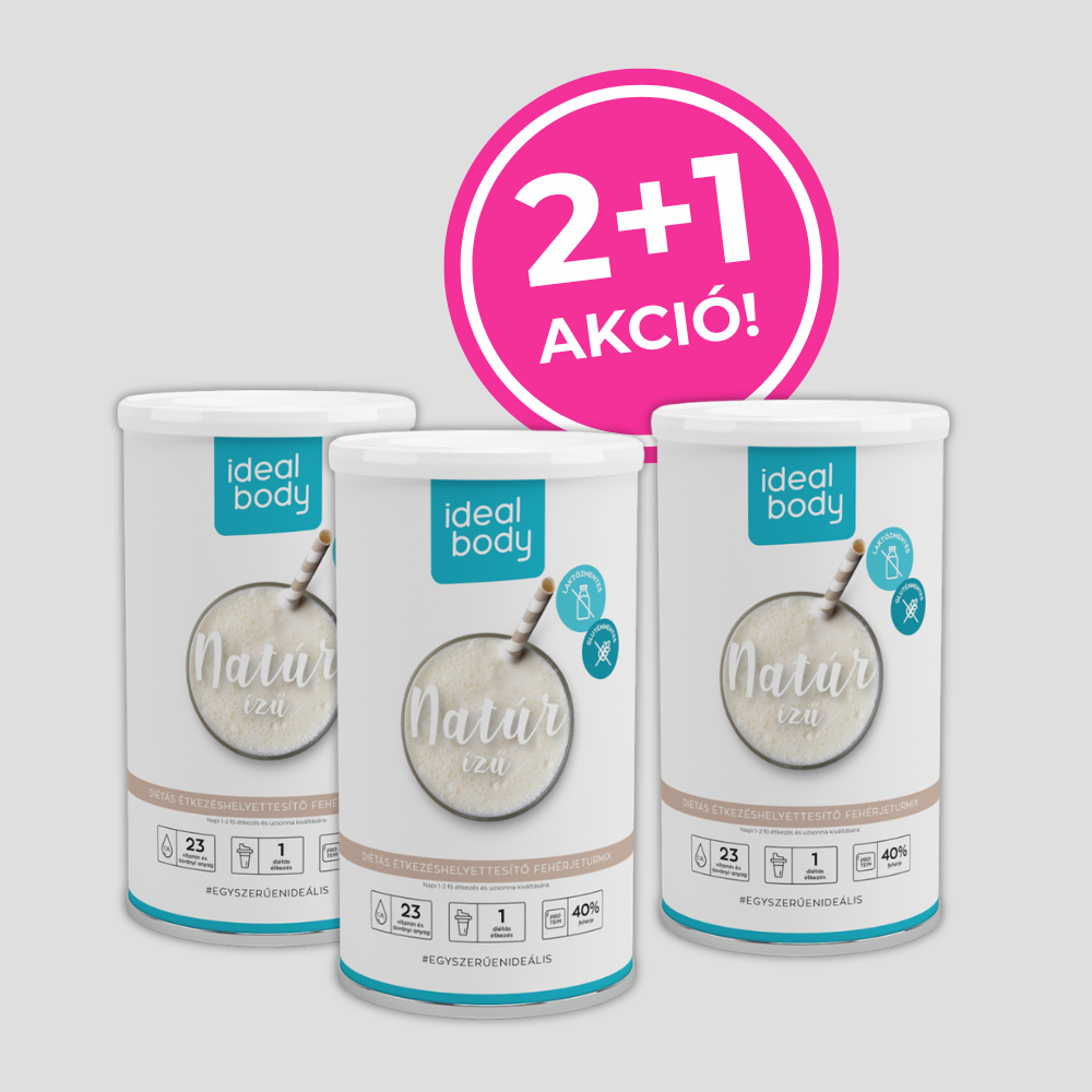 Natúr shake 2+1 ajánlat