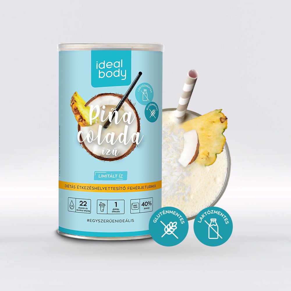 PIÑA COLADA ízű IdealBody® diétás fehérje turmixpor