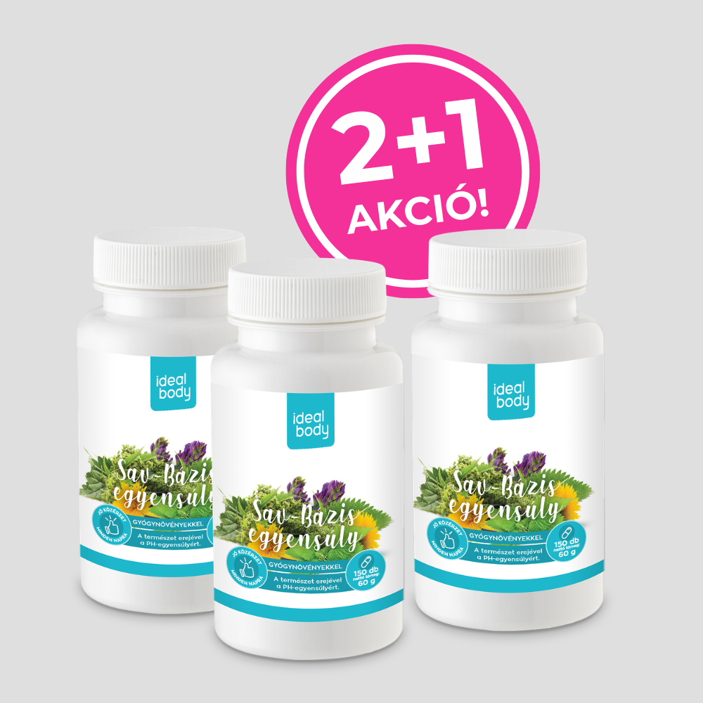 Sav-bázis egyensúly tabletta 2+1 ajánlat
