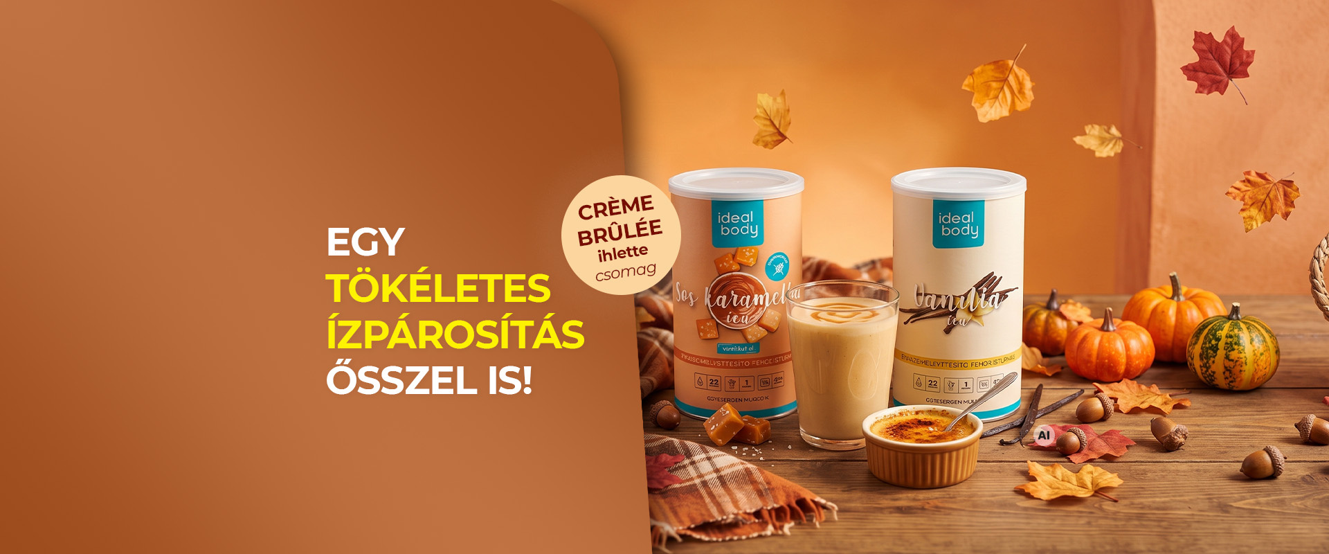 Creme brulee ihlette csomag 10% kedvezménnyel