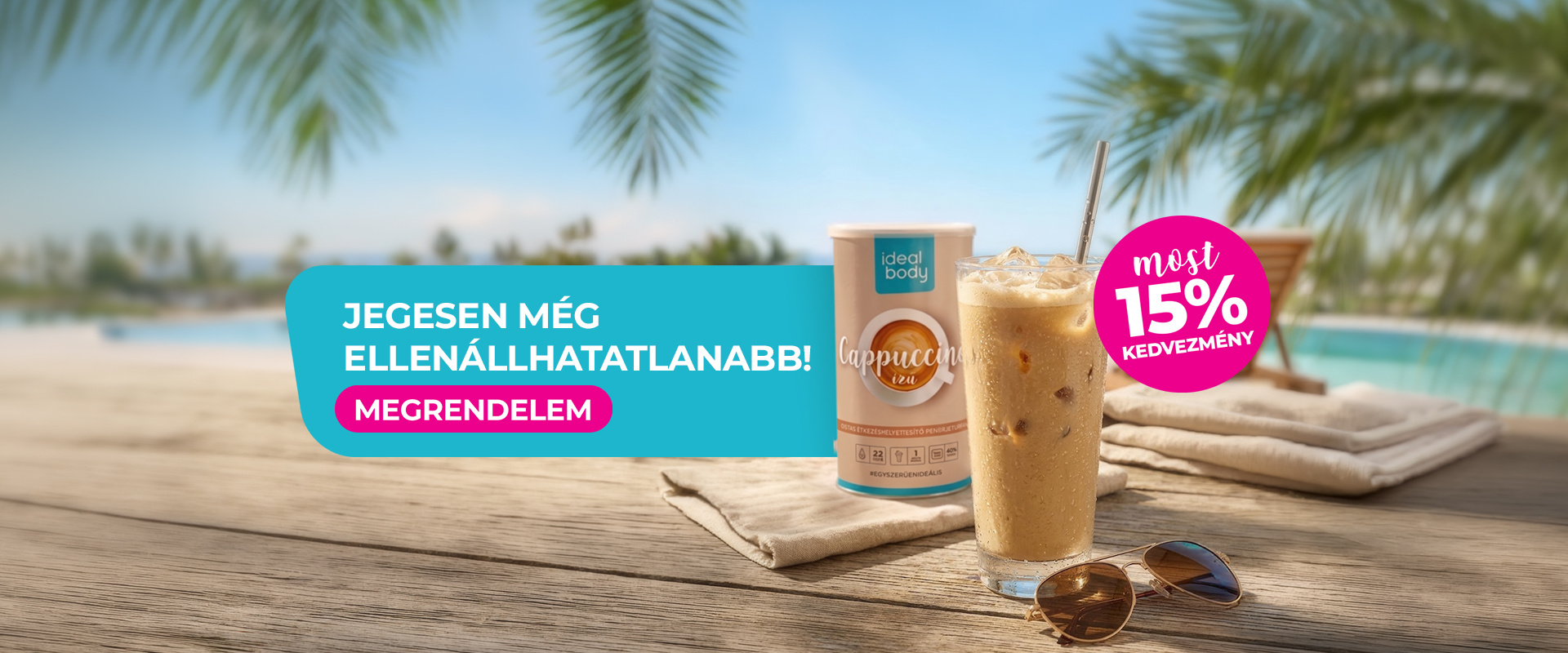 Cappuccino ízű shake most 15% kedvezménnyel!