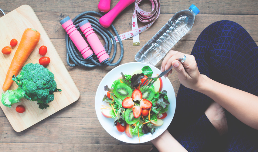 Obesitas ellen egészséges étkezést és testmozgást ajánlunk.
